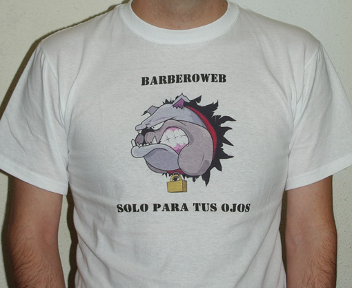 Camiseta Barberoweb