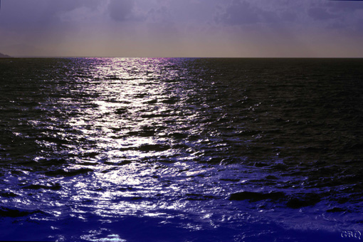 Foto: Mar azul
