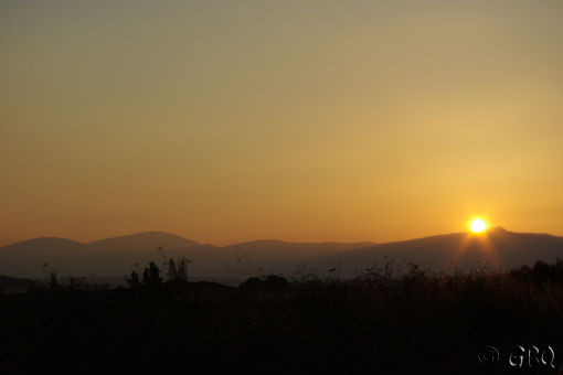 Foto: Atardecer tranquilizador