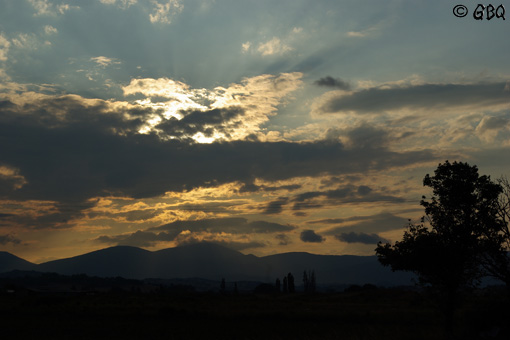 Foto: Nubes al atardecer