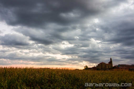 Foto: Atardecer gris