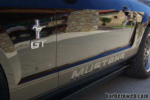 Foto: Detalle del Mustang GT