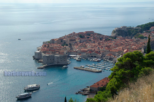 Foto: Vista aerea de Dubrovnik