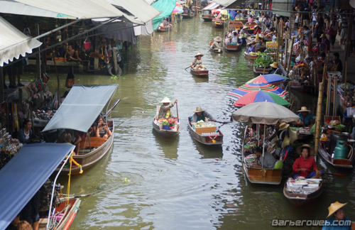 Foto: Mercado flotante Bangkok