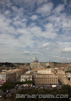 Foto: Nubes sobre el Vaticano