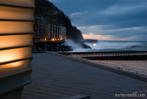 Foto: Olas junto al Kursaal