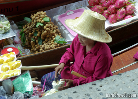 Foto: Preparando la fruta