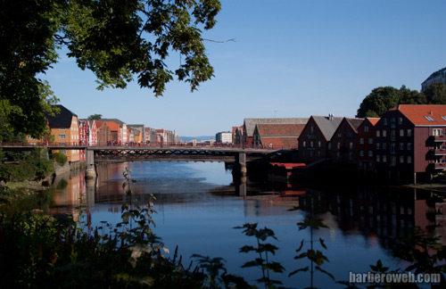 Foto: Puente viejo de TrondHeim - Noruega