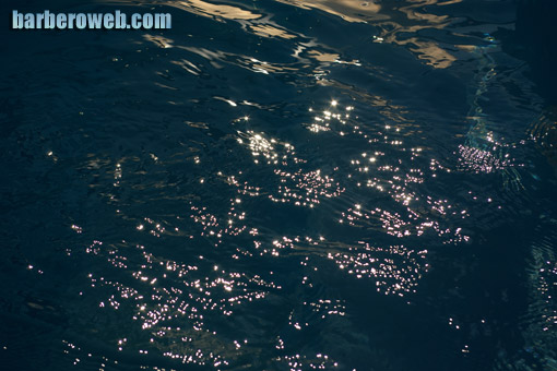 Foto: Reflejos de luz en el agua