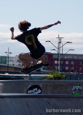 Foto: Skater en Malmö (Suecia)