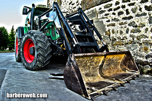 Foto: Tractor en HDR