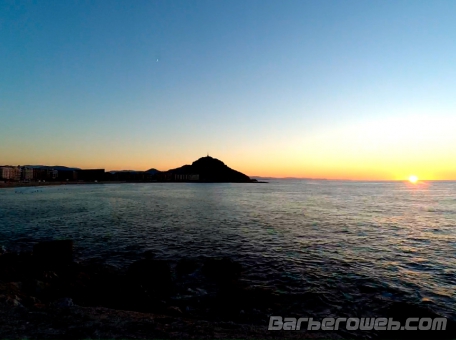 Video: Atardecer en San Sebastián