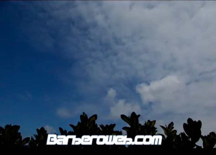 Video: Video-foto del movimiento de las  nubes